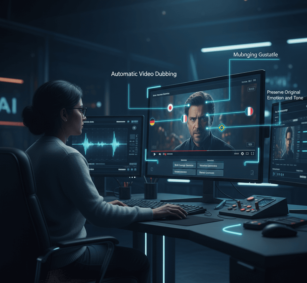 AI Video Dubbing
